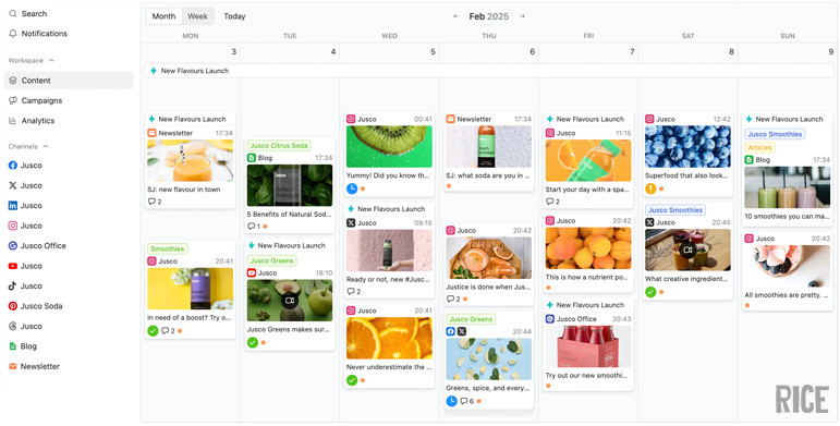 Planable- apps to schedule Instagram posts